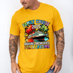 Family Cruise 2025 Red And Green Trees - Vacation Unisex Crewneck T-Shirt Sweatshirt Hoodie