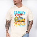 Family Cruise 2025 Blue & Red - Vacation Unisex Crewneck T-Shirt Sweatshirt Hoodie