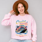 Cruise Squad 2025 Sunset Design - Vacation Unisex Crewneck T-Shirt Sweatshirt Hoodie