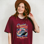 Cruise Squad 2025 Sunset Design - Vacation Unisex Crewneck T-Shirt Sweatshirt Hoodie