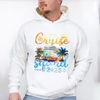 Cruise Squad 2025 Yellow & Blue - Vacation Unisex Crewneck T-Shirt Sweatshirt Hoodie