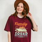 Family Cruise Squad Yellow & Blue Gradient - Vacation Unisex Crewneck T-Shirt Sweatshirt Hoodie