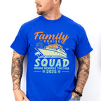 Family Cruise Squad Yellow & Blue Gradient - Vacation Unisex Crewneck T-Shirt Sweatshirt Hoodie