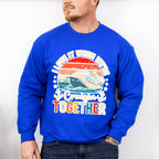 I Love It When We're Cruisin Together Sunset Design - Vacation Unisex Crewneck T-Shirt Sweatshirt Hoodie