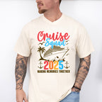Cruise Squad 2025 Gold Design - Vacation Unisex Crewneck T-Shirt Sweatshirt Hoodie