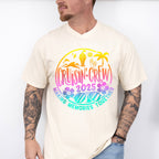 Cruisin' Crew 2025 Circular Design - Vacation Unisex Crewneck T-Shirt Sweatshirt Hoodie