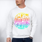 Cruisin' Crew 2025 Circular Design - Vacation Unisex Crewneck T-Shirt Sweatshirt Hoodie