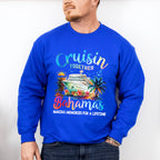 Cruisin' Toget Bahamas Sunset Design - Vacation Unisex Crewneck T-Shirt Sweatshirt Hoodie