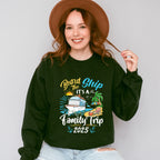 Board The Ship It's A Family Trip 2025 Island - Vacation Unisex Crewneck T-Shirt Sweatshirt Hoodie