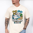 Board The Ship It's A Family Trip 2025 Island - Vacation Unisex Crewneck T-Shirt Sweatshirt Hoodie