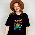 I Love It When We're Cruisin Together 2025 Ship - Vacation Unisex Crewneck T-Shirt Sweatshirt Hoodie