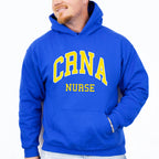 Yellow CRNA Nurse Design - CRNA Unisex Crewneck T-Shirt Sweatshirt Hoodie