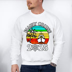 Family Cruise 2025 Circular Colorful Design - Vacation Unisex Crewneck T-Shirt Sweatshirt Hoodie