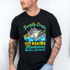 Family Cruise 2025 Waves Design - Vacation Unisex Crewneck T-Shirt Sweatshirt Hoodie