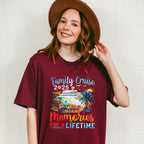 Family Cruise 2025 Making Memories For A Lifetime Design - Vacation Unisex Crewneck T-Shirt Sweatshirt Hoodie