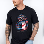 Red White And Cruise 4th Of July Edition - Vacation Unisex Crewneck T-Shirt Sweatshirt Hoodie