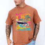 Family Cruise 2025 Making Memories Pink Trees - Vacation Unisex Crewneck T-Shirt Sweatshirt Hoodie