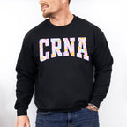 CRNA Colorful Design - CRNA Unisex Crewneck T-Shirt Sweatshirt Hoodie