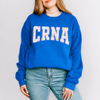 CRNA Colorful Design - CRNA Unisex Crewneck T-Shirt Sweatshirt Hoodie