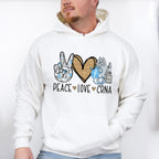 Peace Love CRNA - CRNA Unisex Crewneck T-Shirt Sweatshirt Hoodie
