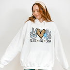 Peace Love CRNA - CRNA Unisex Crewneck T-Shirt Sweatshirt Hoodie