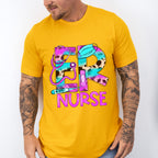 Er Nurse Purple Design - ER Nurse Unisex Crewneck T-Shirt Sweatshirt Hoodie
