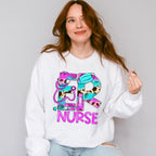 Er Nurse Purple Design - ER Nurse Unisex Crewneck T-Shirt Sweatshirt Hoodie