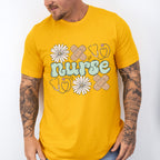 Nurse Flower And Bandage - ER Nurse Unisex Crewneck T-Shirt Sweatshirt Hoodie