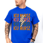 ICU Nurse Lightning Design - ICU Nurse Unisex Crewneck T-Shirt Sweatshirt Hoodie