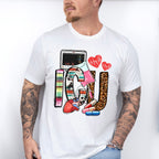 ICU Hearts Pills And Monitor Design - ICU Nurse Unisex Crewneck T-Shirt Sweatshirt Hoodie