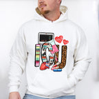 ICU Hearts Pills And Monitor Design - ICU Nurse Unisex Crewneck T-Shirt Sweatshirt Hoodie