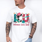 ICU Design - ICU Nurse Unisex Crewneck T-Shirt Sweatshirt Hoodie