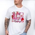 ICU Nurse Valentines Design - ICU Nurse Unisex Crewneck T-Shirt Sweatshirt Hoodie