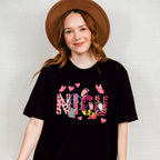 NICU Butterflies And Hearts Design - NICU Nurse Unisex Crewneck T-Shirt Sweatshirt Hoodie