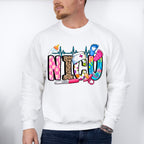 NICU Heartbeat Design - NICU Nurse Unisex Crewneck T-Shirt Sweatshirt Hoodie