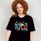 NICU Sunflowers Design - NICU Nurse Unisex Crewneck T-Shirt Sweatshirt Hoodie