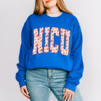 NICU Floral Design - NICU Nurse Unisex Crewneck T-Shirt Sweatshirt Hoodie