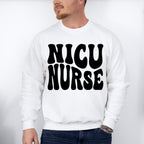 Simple Groovy NICU Nurse - NICU Nurse Unisex Crewneck T-Shirt Sweatshirt Hoodie