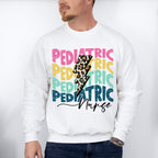 Pediatric Nurse Lightning Design - Pediatric Nurse Unisex Crewneck T-Shirt Sweatshirt Hoodie