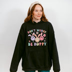 Don't Worry Be Hoppy Smiley - Easter Day Unisex Crewneck T-Shirt Sweatshirt Hoodie
