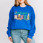 Pediatric Nurse Teddy Bear Pacifier Design - Pediatric Nurse Unisex Crewneck T-Shirt Sweatshirt Hoodie