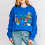 Pediatric Stethoscope Leopard Design - Pediatric Nurse Unisex Crewneck T-Shirt Sweatshirt Hoodie