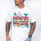 Pediatric Stethoscope Teddy Bear Design - Pediatric Nurse Unisex Crewneck T-Shirt Sweatshirt Hoodie