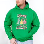 Happy Easter Walking Friends - Easter Day Unisex Crewneck T-Shirt Sweatshirt Hoodie