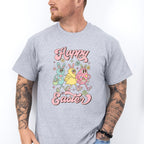 Happy Easter Walking Friends - Easter Day Unisex Crewneck T-Shirt Sweatshirt Hoodie