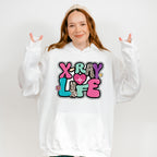 X-Ray Life Heartbeat Design - Radiology Unisex Crewneck T-Shirt Sweatshirt Hoodie