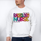 Colorful Radiology Nurse Design - Radiology Unisex Crewneck T-Shirt Sweatshirt Hoodie