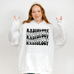 Colorful Radiology Cursive Design - Radiology Unisex Crewneck T-Shirt Sweatshirt Hoodie