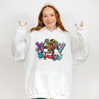 X-Ray Tech Doodles Design - Radiology Unisex Crewneck T-Shirt Sweatshirt Hoodie
