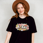 X-Ray Floral Design - Radiology Unisex Crewneck T-Shirt Sweatshirt Hoodie